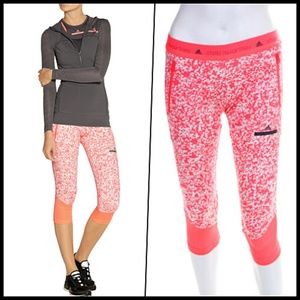 adidas Stella McCartney Low Rise Logo Crops XS